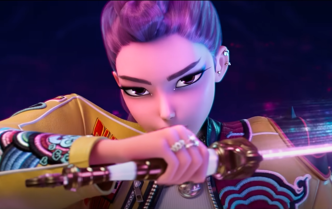 케이팝 데몬 헌터스 장면