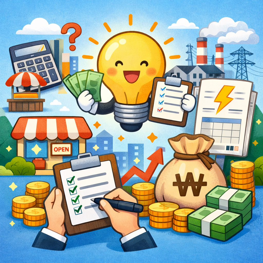 소상공인 전기요금 지원금 신청방법 총정리 (지원 대상 확인) 관련 사진