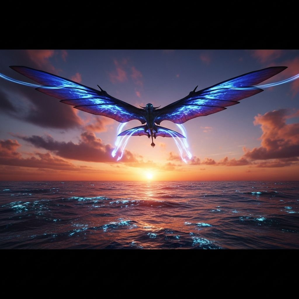 아바타3 개봉일 확정&amp;#44; 거대 비행 생명체