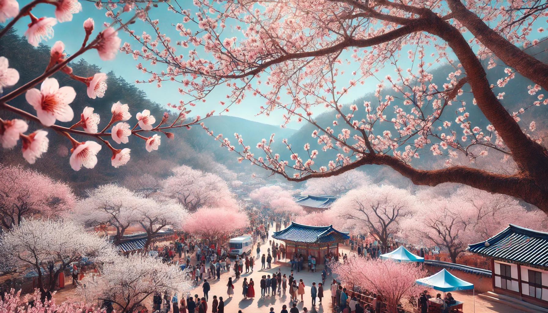 하동 고수부지 벚꽃축제