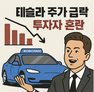 테슬라 주가 급락