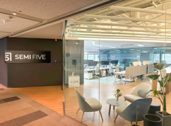 세미파이브 분당 사무실 전경