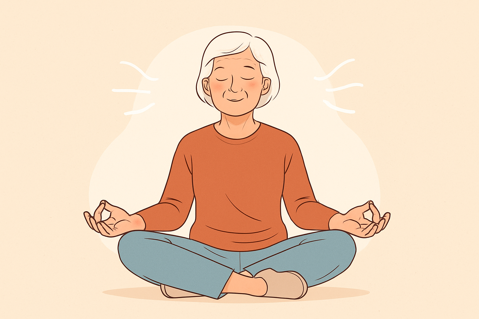 시니어도 즐기는 명상 & 호흡법 – 마음의 평화 찾기