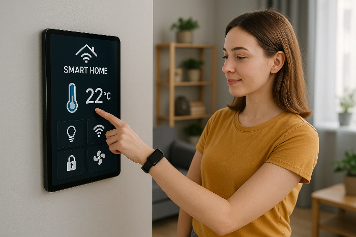 소비자가 AI 서비스를 사용하는 장면