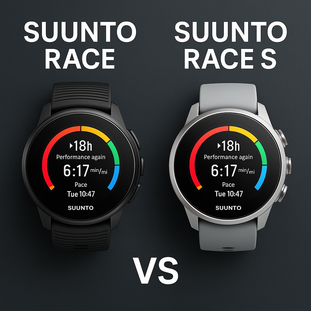 가벼운 스마트워치 찾는다면 Suunto Race S vs Race 스펙 및 장단점 비교