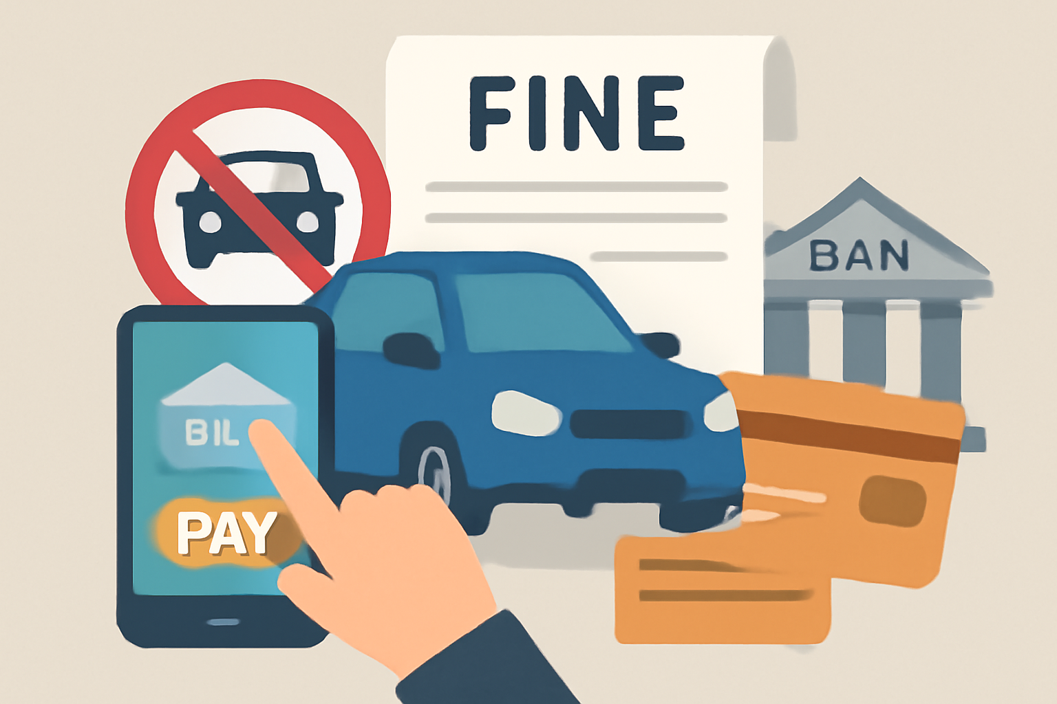 자동차 과태료 납부방법 총정리|모바일·온라인·은행 납부까지 한 번에 관련 사진