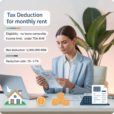 연말정산 월세공제 조건 이미지