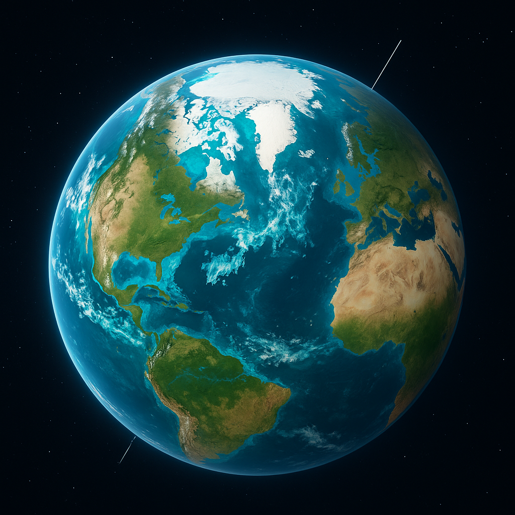 해수면 상승의 숨은 요인: 지구 자전축 이동의 비밀