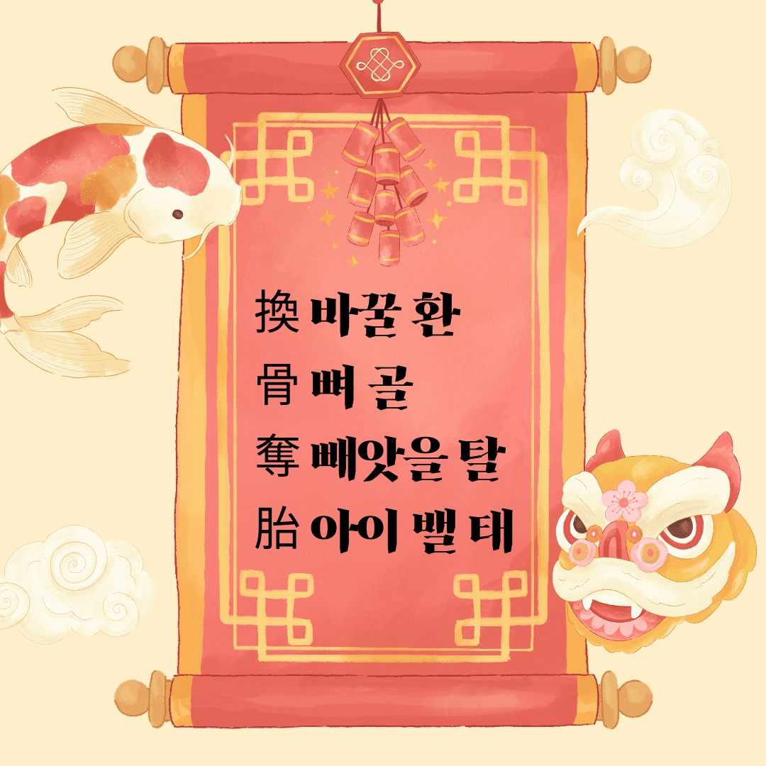 환골탈태(換骨奪胎)