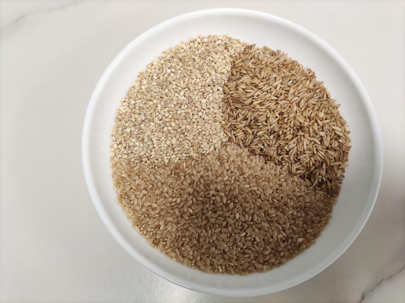 혈당 관리에 좋은 잡곡 조합, 현미 귀리 보리