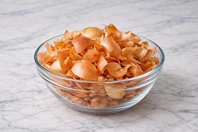 양파껍질 고르기