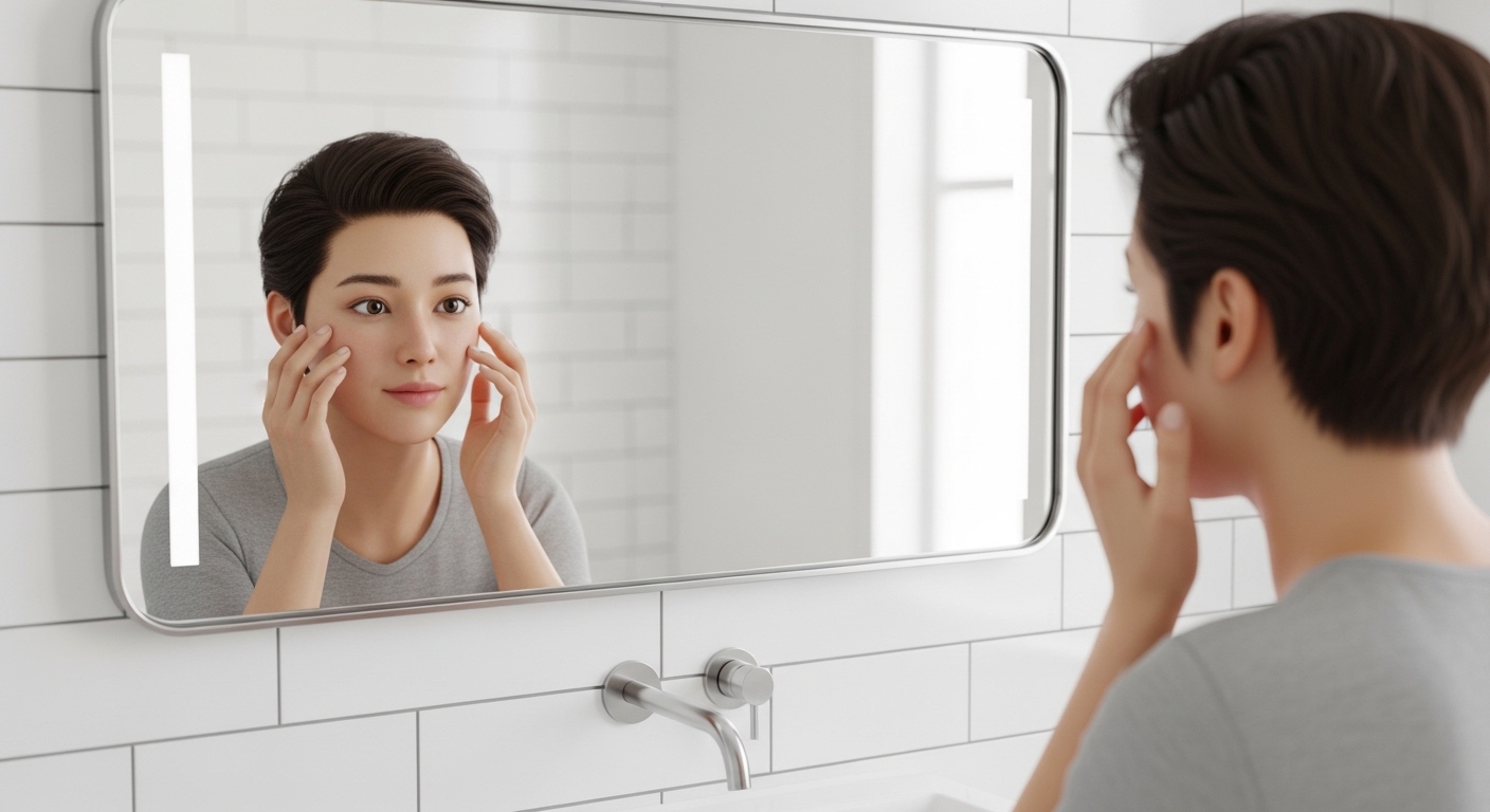 눈감김&amp;#44;구안와사