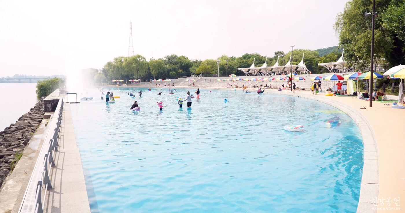 난지 한강 수영장 물놀이장 사진