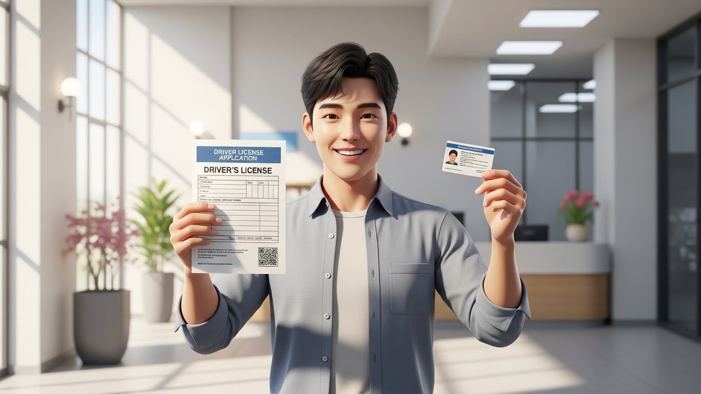 학과시험준비물&amp;#44; 운전면허증사진