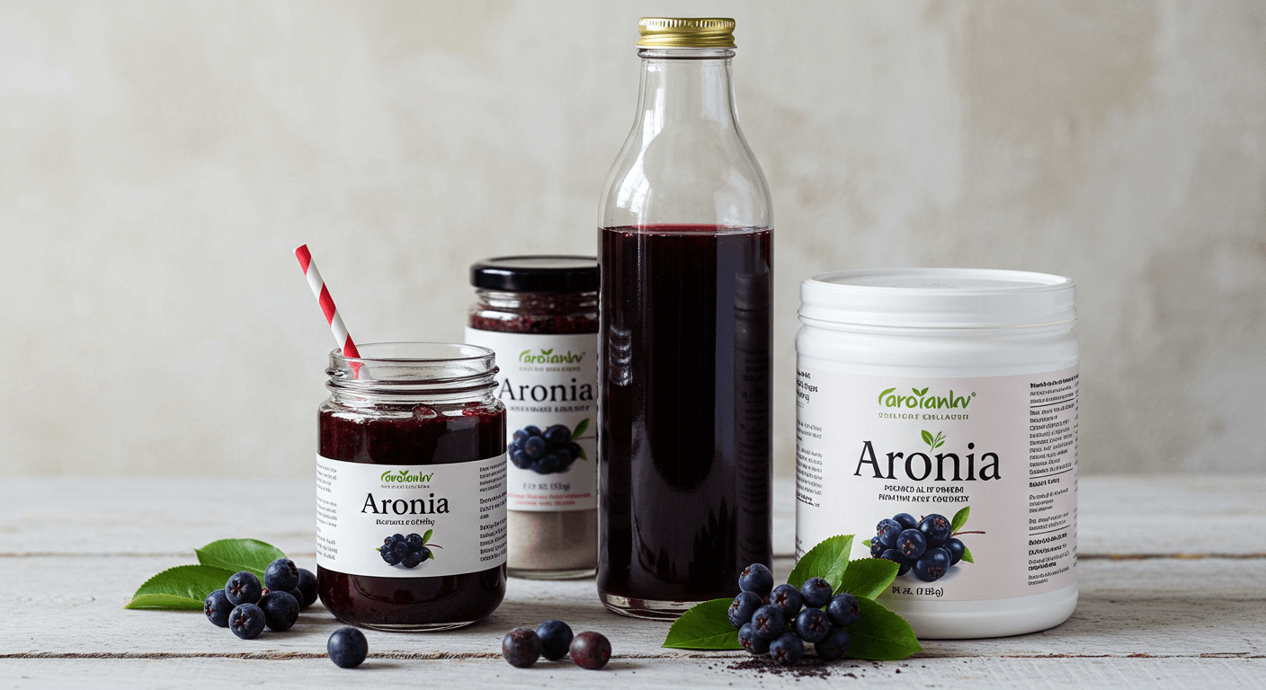 아로니아 먹는법과 활용법