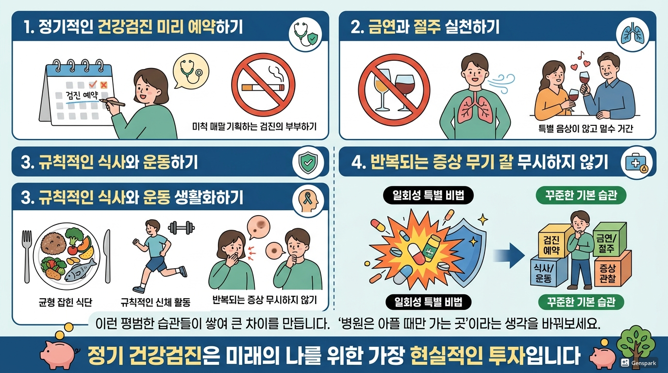 암 예방을 위한 가장 현명한 습관