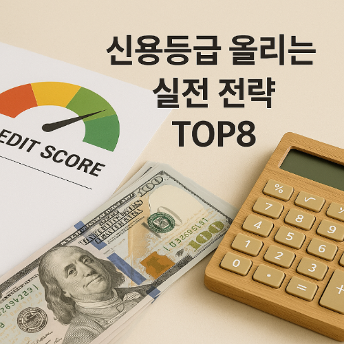 신용등급 올리는 실전 전략 TOP 8