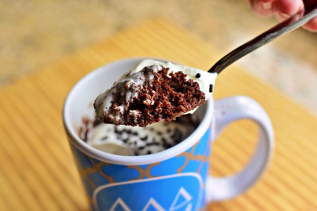 5분완성 노오븐 떠먹는 초콜릿 머그컵 케이크 만들기,팁줌