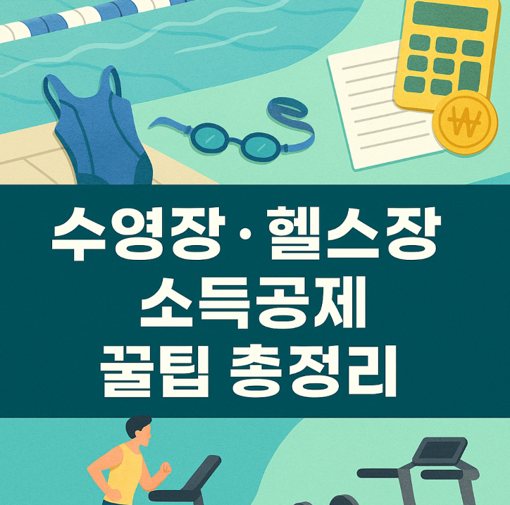 수영장헬스장 소득공제
