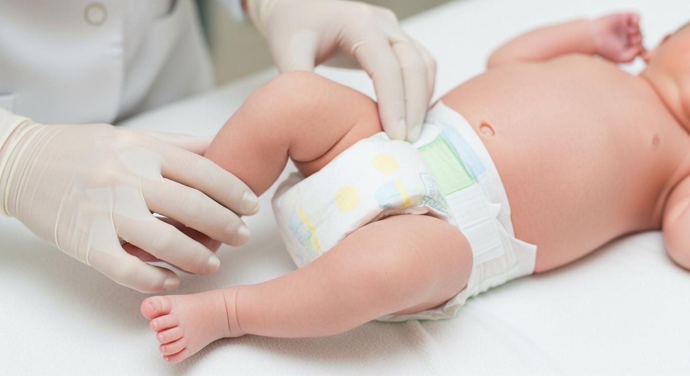 신생아 고관절 탈구