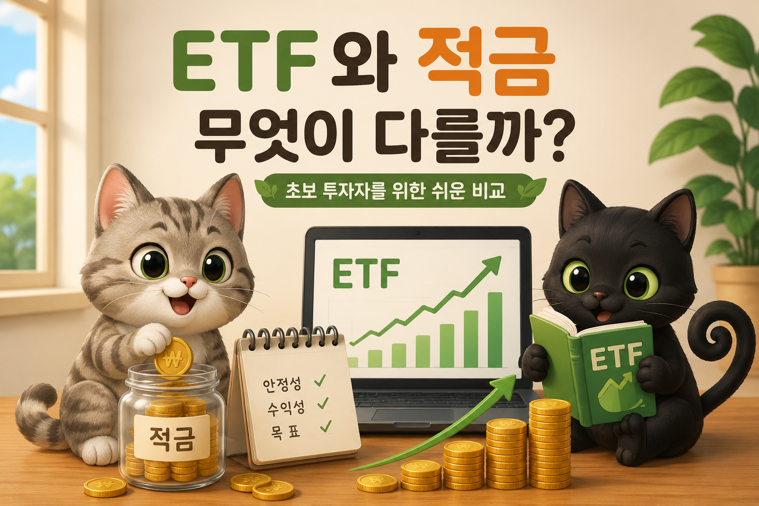 국내 주식 ETF와 적금 관련내용