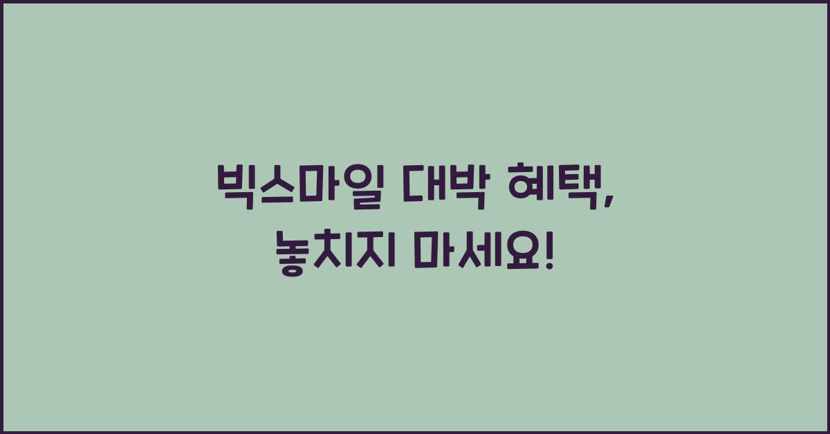 빅스마일