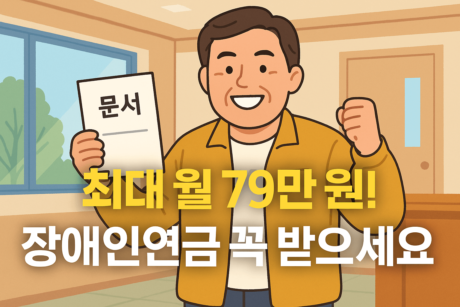 장애인연금 받으세요