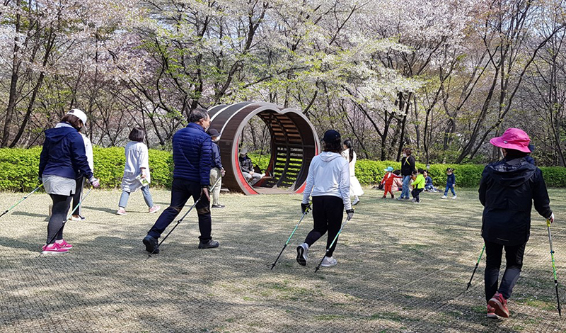 서대문구 안산 노르딕워킹 프로그램