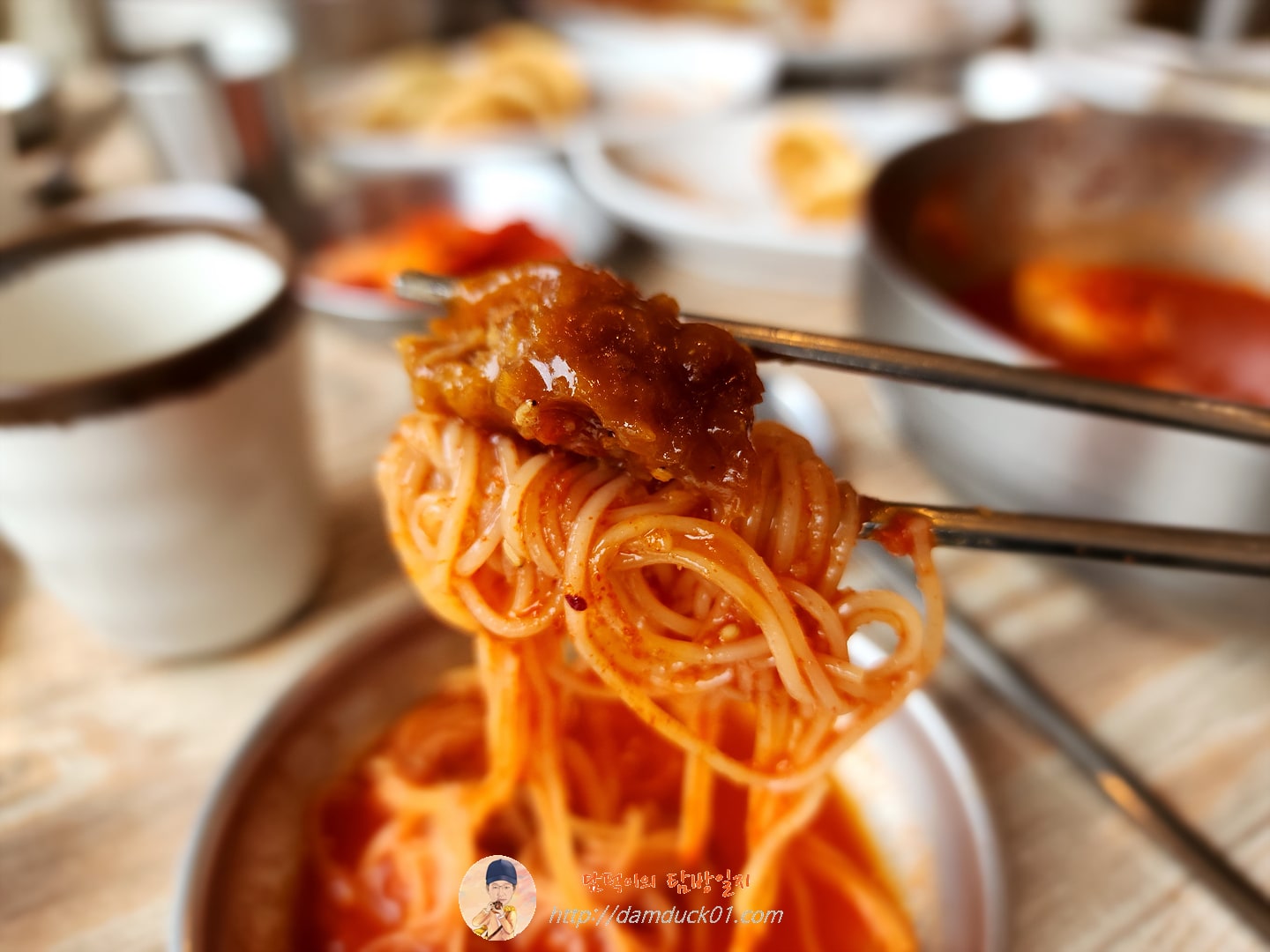 황태 비빔국수