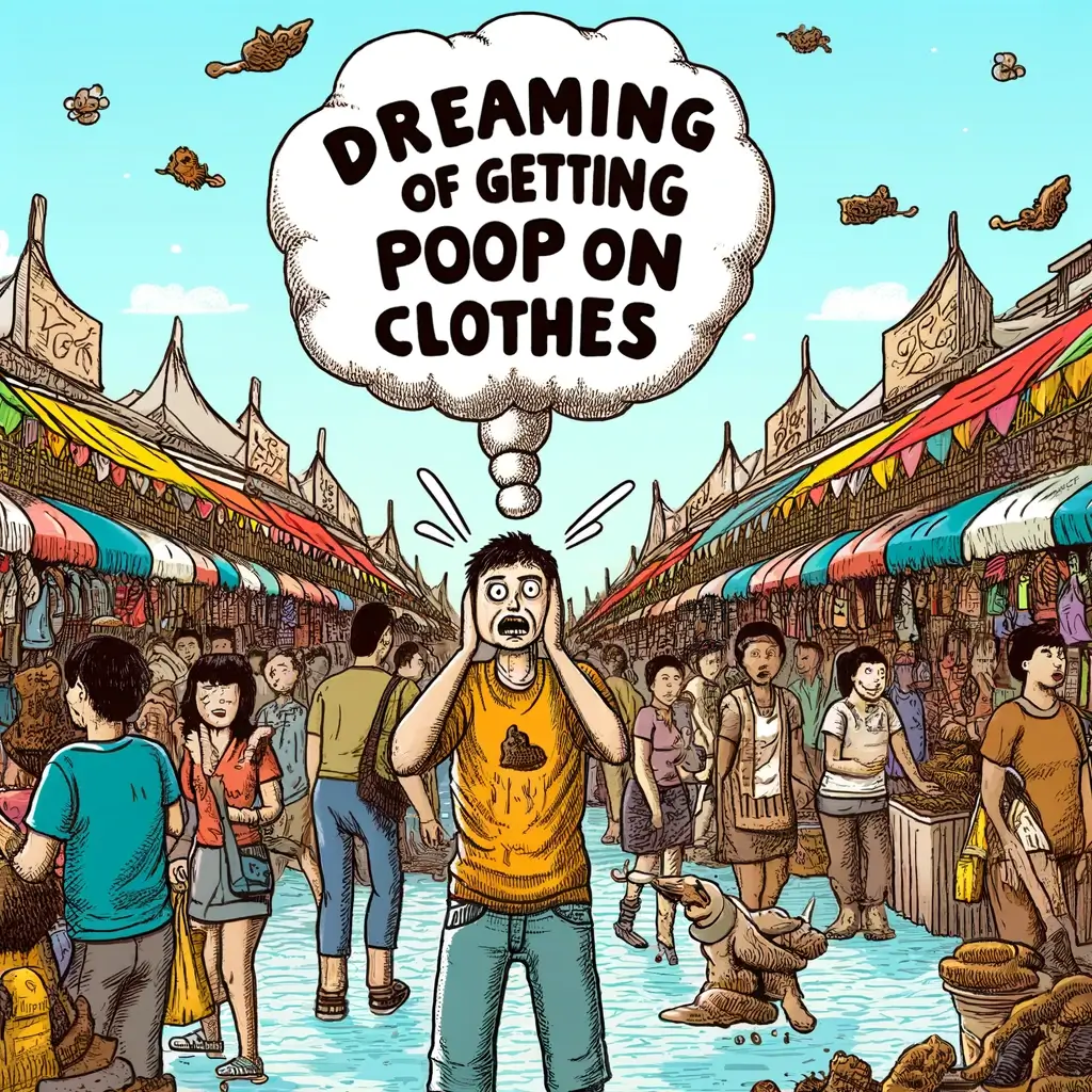 옷에 똥 묻는 꿈 해몽