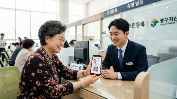 모바일 신분증 발급
