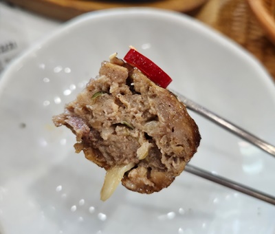 성원마늘약선요리떡갈비단면