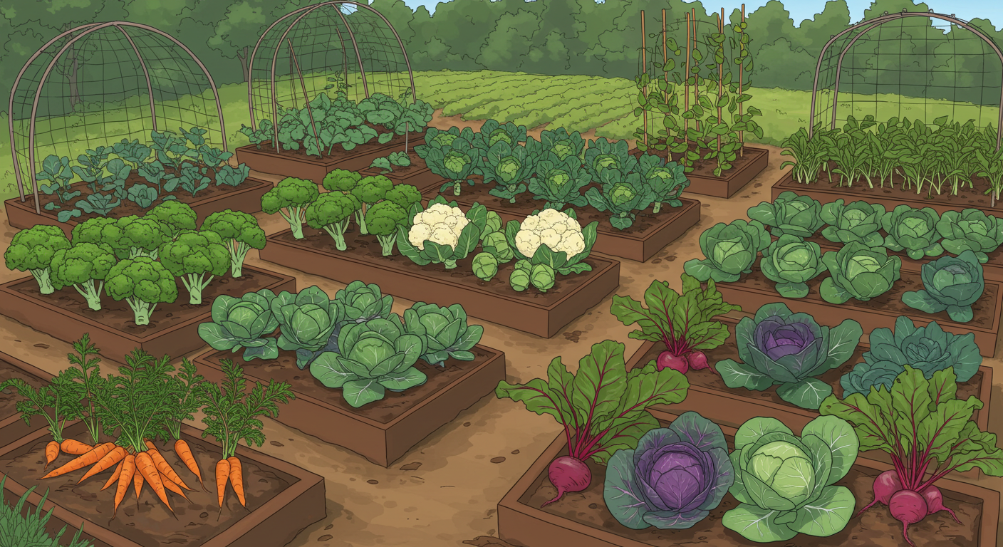 7~8월 심기 좋은 작물, 늦여름부터 가을 수확까지 가능한 품종 정리