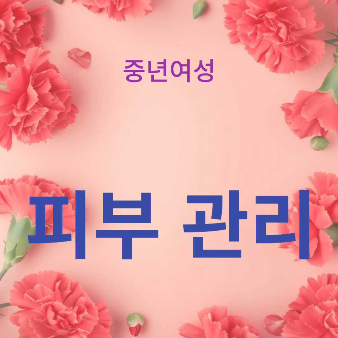 계절별 피부 관리 방법: 봄, 여름, 가을, 겨울