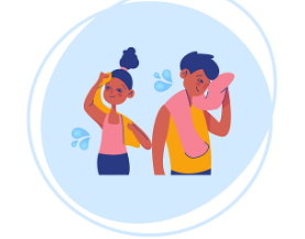 다한증 원인부터 겨드랑이 수족 다한증 치료 방법까지 총정리!