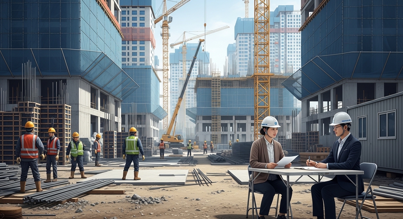 공사장 낙하물 사고의 주요 원인과 유형