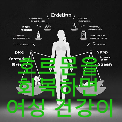 호르몬을 회복하면 여성 건강이 회복된다