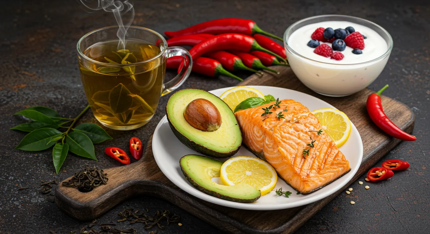 체지방 감소를 돕는 음식