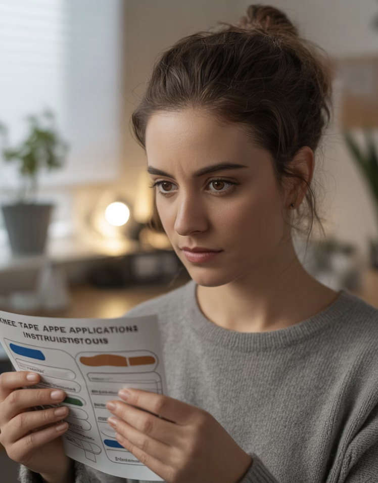 혼자서도 완벽하게! 셀프 무릎테이핑 방법