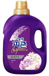 피죤 고농축 실내건조 시그니처 미스틱레인 본품 4L, 1개