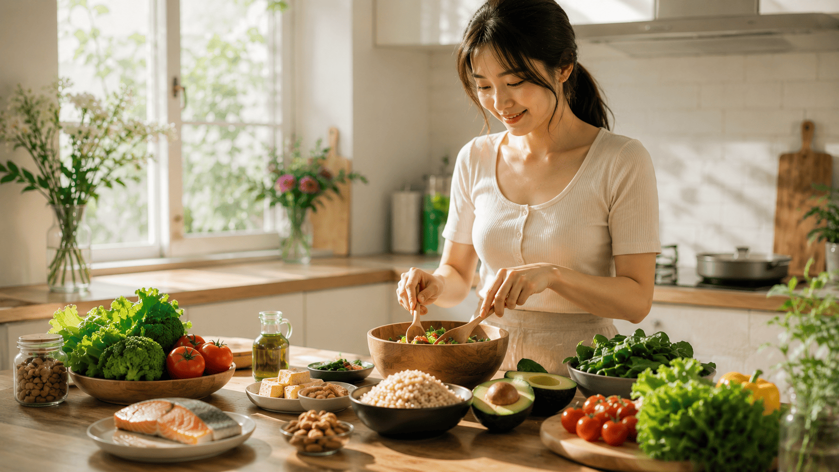 여성 지방간에 필요한 영양관리와 식단 방법