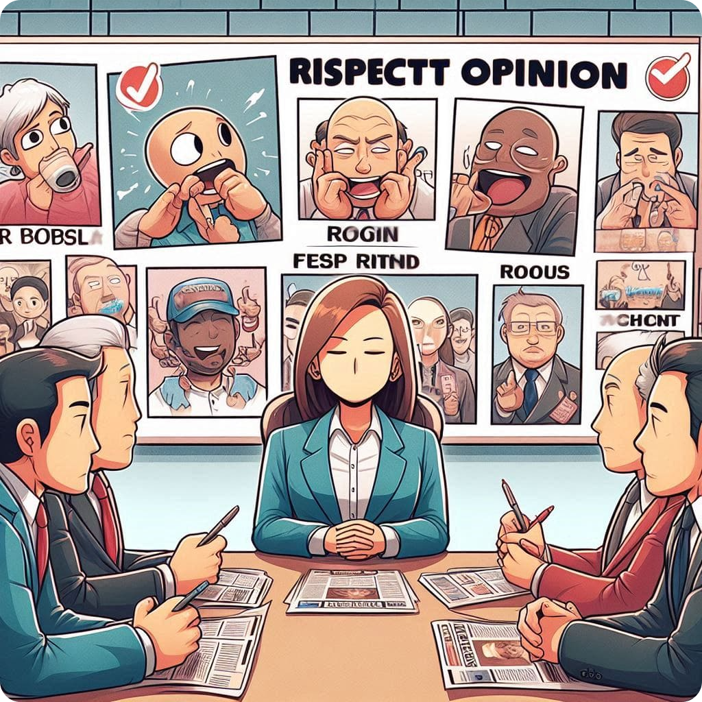 respect for opinions