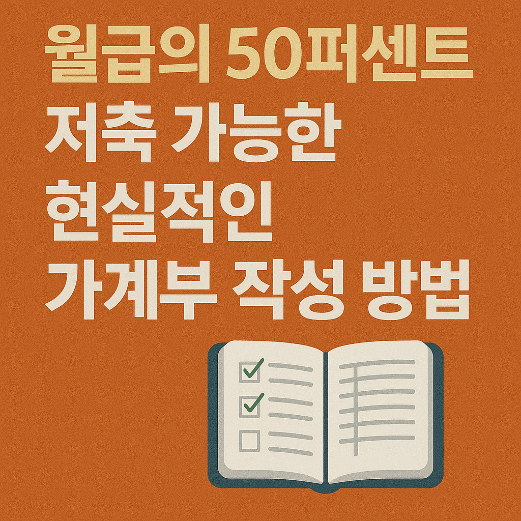 월급의 50퍼센트 저축