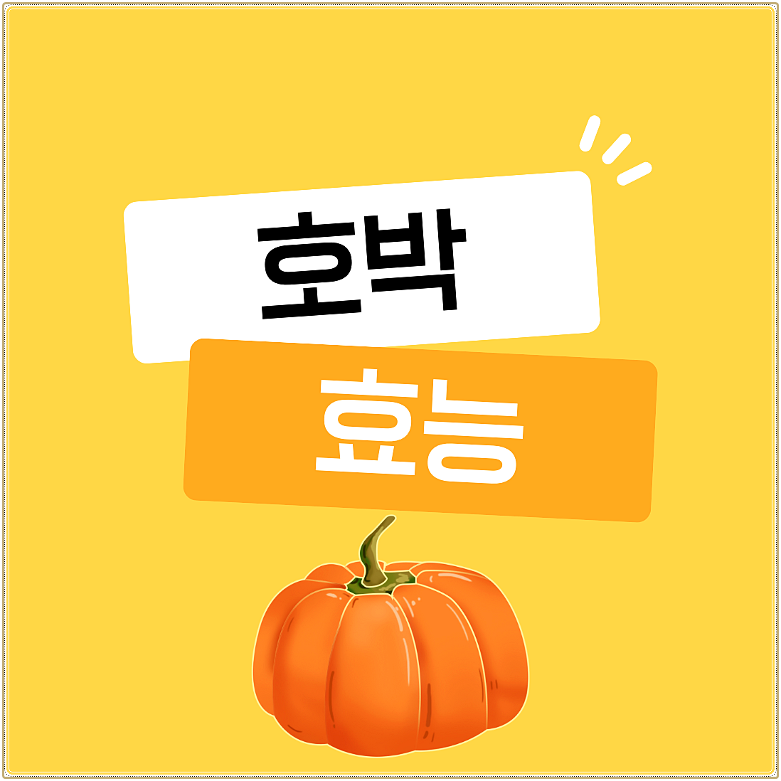 호박 효능