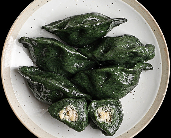 한국의 떡 종류 모시떡