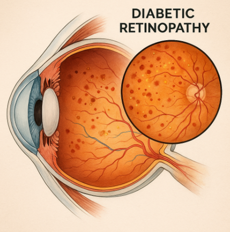 당뇨망막병증 관련 사진