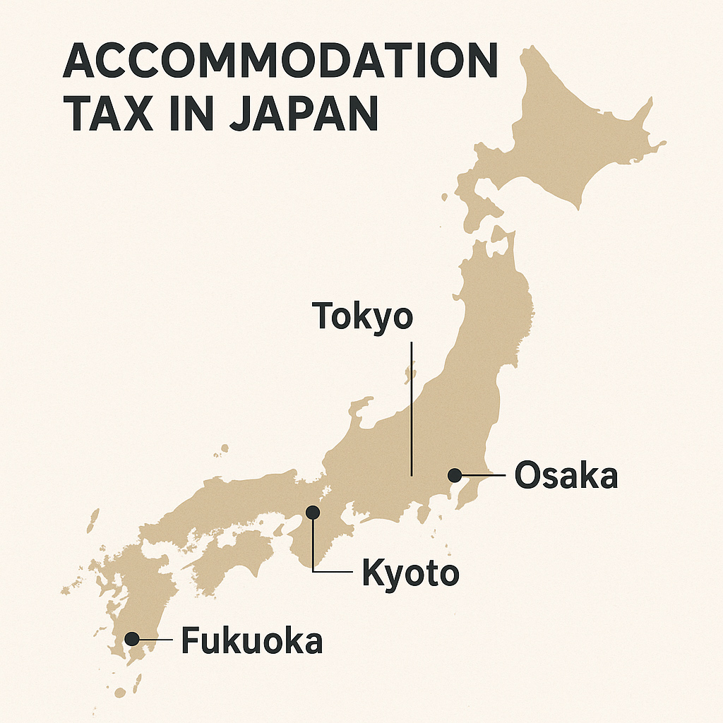 일본 숙박세, 숙소에 따라 얼마나 더 내야 할까?