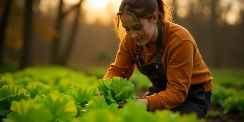 눈 건강에 도움이 되는 녹색 잎채소