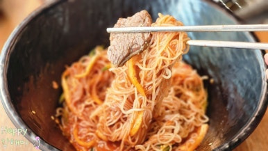 청라 소고기 맛집 산더미먹골냉면