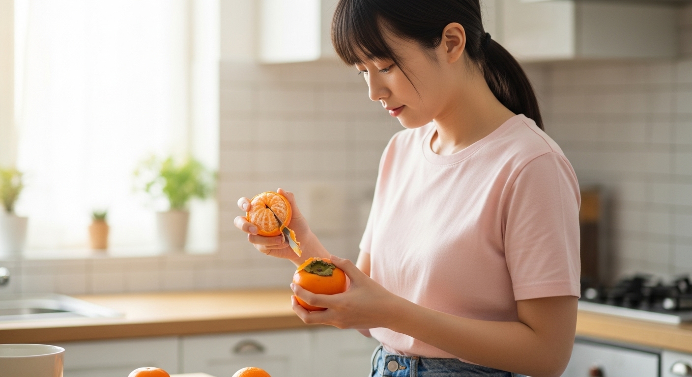 홍시 효능 부작용